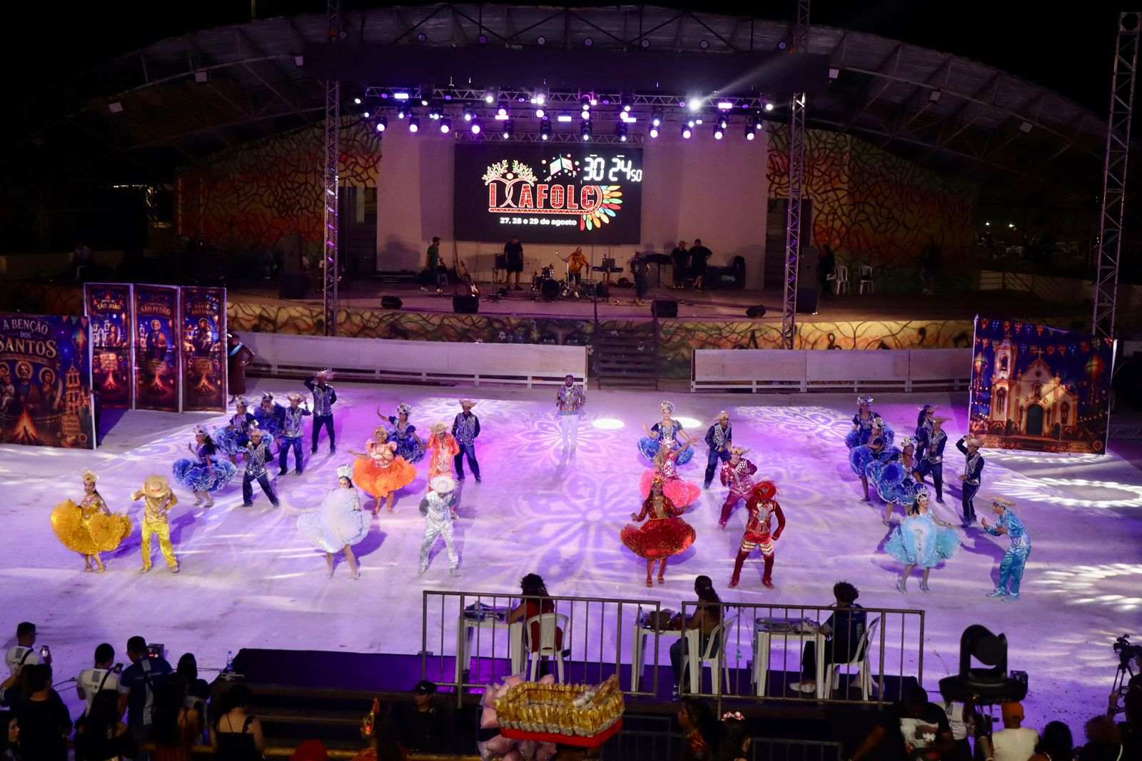 2ª noite do ITAFOLC celebra a cultura e reúne público no Centro de Eventos